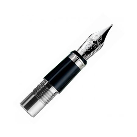 Otto Hutt 02 Fountain Nib Unit Steel - Platinum Plated [M]