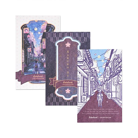 Esterbrook Sakura Street Blotter Papers