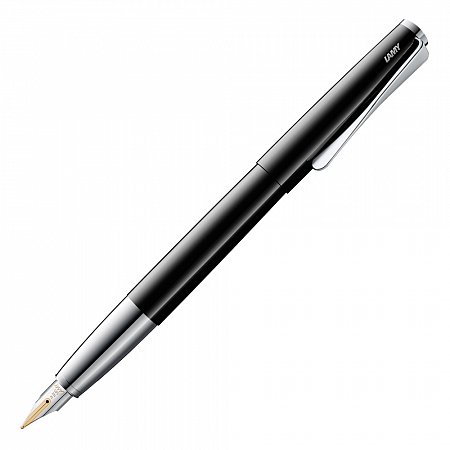 Lamy Studio Piano Black 14K Gold Nib - Fountain [EF]