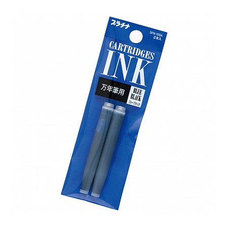 Platinum Ink Cartridges (2 pcs) - Blue Black