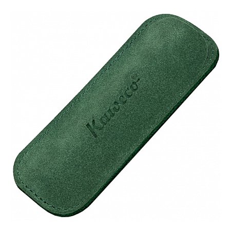Kaweco SPORT ECO Velour Leather Pouch for 2 Pens - Green