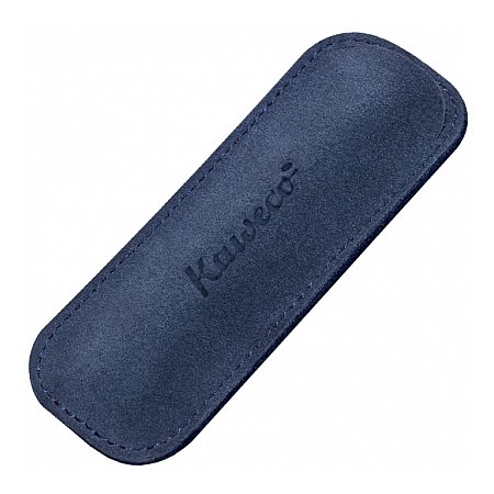 Kaweco SPORT ECO Velour Leather Pouch for 2 Pens - Navy
