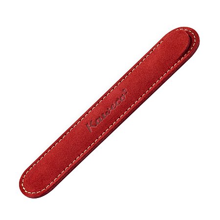 Kaweco Long ECO Leather Pouch for 1 Pen - Red