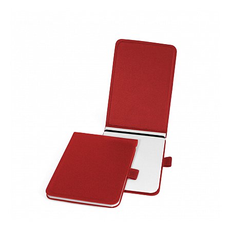 off lines Leather Notepad Medium - Red