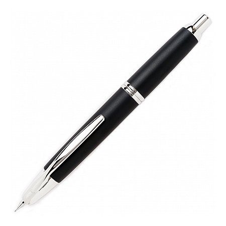 Pilot Capless Rhodium Trim Matte Black - Fountain [B]