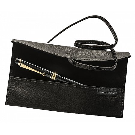 Pilot Urushi Leather Pen Case Small - Black