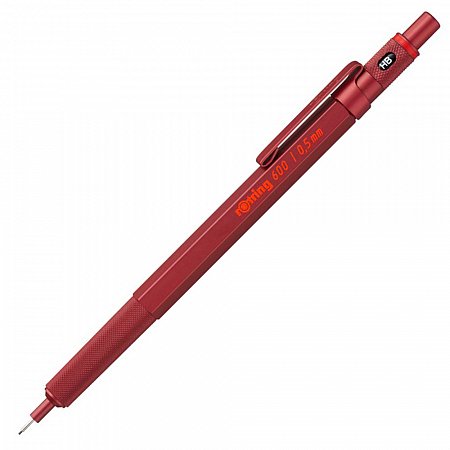 Rotring 600 Red Mechanical Pencil - 0.5mm