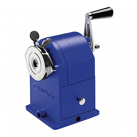 Caran d'Ache Pencil Sharpening Machine Gift Set - Klein Blue