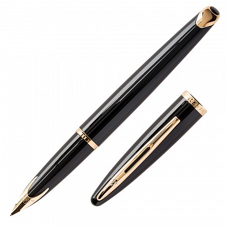 Waterman Carène Black Sea Gold Trim - Fountain [M]