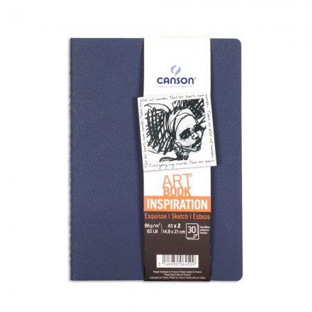 Canson Inspiration Art Book (2 pcs) Indigo - A5