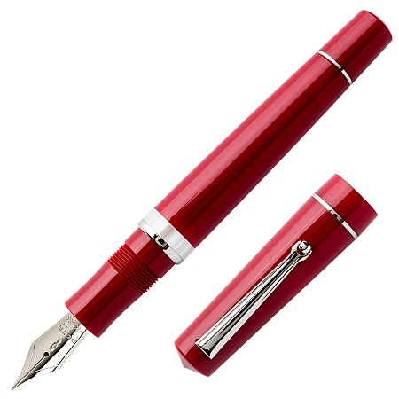 Delta Dune 70 Piston Red 14K Gold Nib - Fountain [EF]