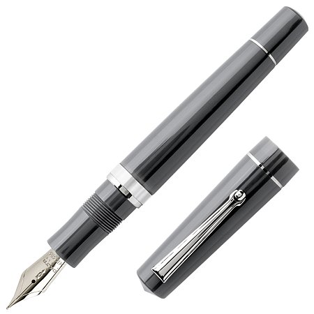 Delta Dune 70 Piston Grey 14K Gold Nib - Fountain [F]
