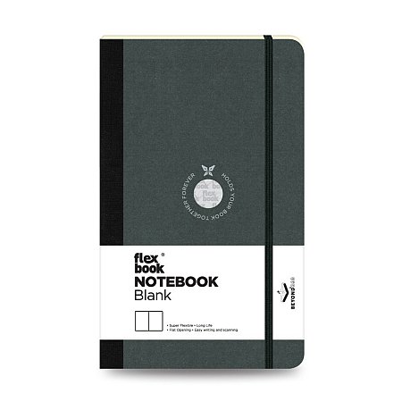 Flexbook Notebook Blank 13x21cm - Black