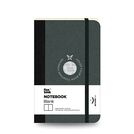 Flexbook Notebook Blank 9x14cm - Black