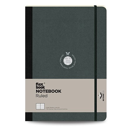 Flexbook Notebook Ruled 17x24cm - Black