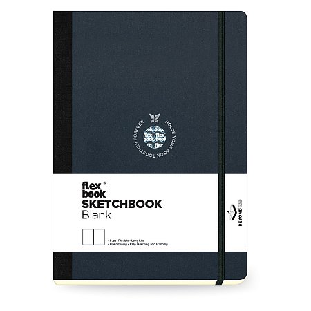 Flexbook Sketchbook Blank A5+ (15,5x21,5cm) - Black