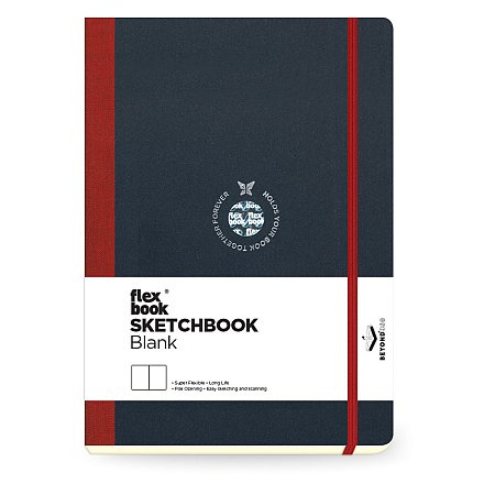 Flexbook Sketchbook Blank A5+ (15,5x21,5cm) - Red