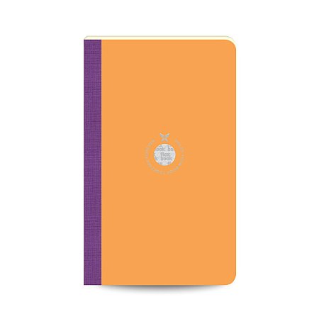 Flexbook Smartbook Ruled 13x21cm - Orange/Purple