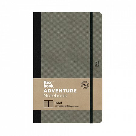 Flexbook Adventure Notebook Ruled 13x21cm - Elephant