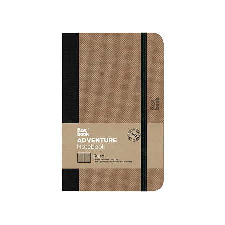 Flexbook Adventure Notebook Ruled 9x14cm - Camel