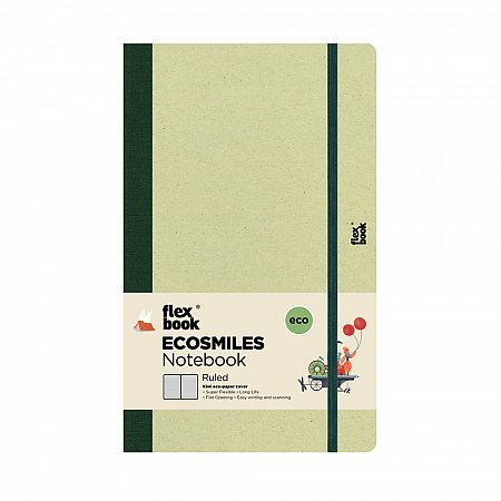 Flexbook Ecosmiles Notebook Ruled 13x21 - Kiwi