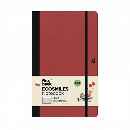 Flexbook Ecosmiles Notebook Ruled 13x21 - Cherry