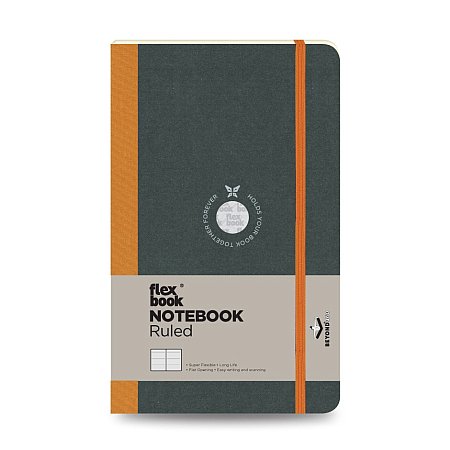 Flexbook Notebook Ruled 13x21cm - Orange