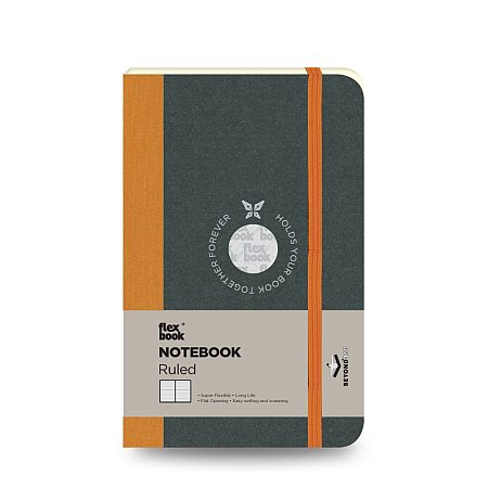 Flexbook Notebook Ruled 9x14cm - Orange