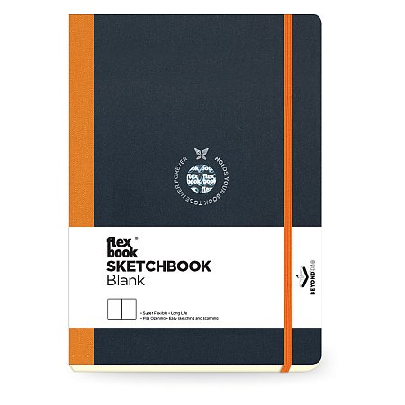 Flexbook Sketchbook Blank A5+ (15,5x21,5cm) - Orange