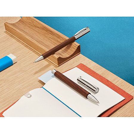 Graf Von Faber Castell Classic Magnum Walnut Wood Ballpoint Pen | The Pen Shop Graf Von Faber Castell Classic Magnum Walnut Wood Ballpoint Pen | The Pen Shop