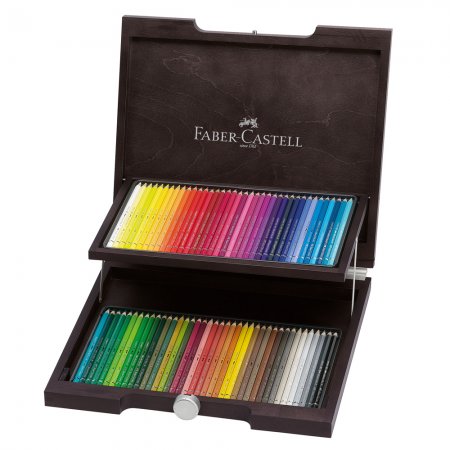 Faber-Castell Albrecht Durer Watercolour Pencil Set - Wood case of 72