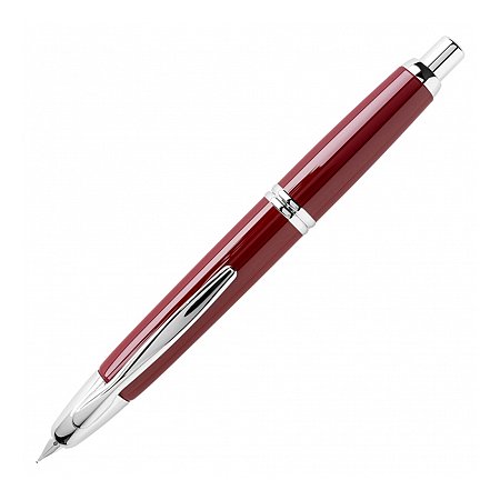 Pilot Capless Rhodium Trim Red - Fountain [EF]