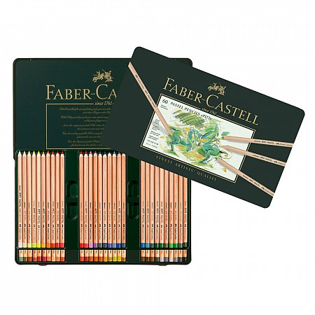 Faber-Castell PITT Pastel Pencil - Metal tin 60 colours
