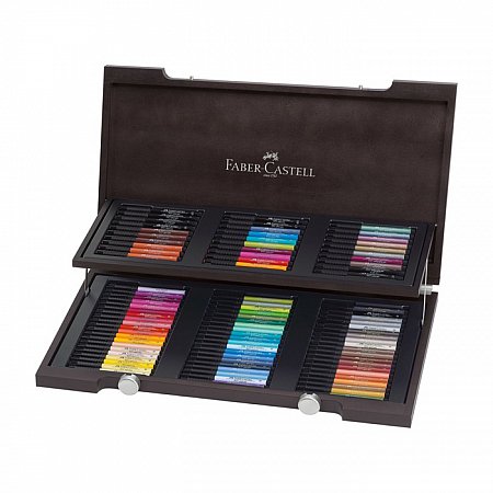 Faber-Castell Pitt Artists Pen - Wood Box Set of 90