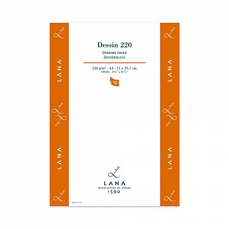 Lana Dessin 220g 30 sheets - A3 (297x420mm)