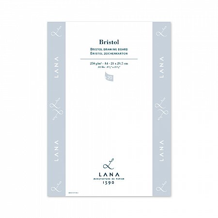 Lana Bristol 250g 20 sheets - A3 (297x420mm)