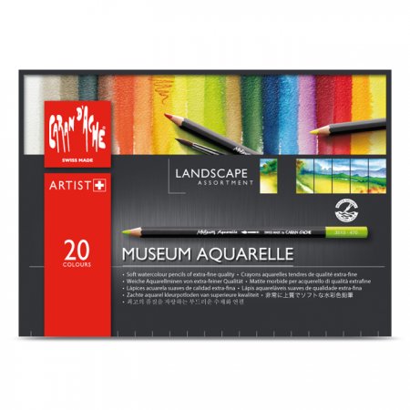 Caran dAche MUSEUM Aquarelle - 20-colours Landscape