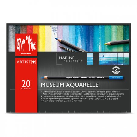 Caran dAche MUSEUM Aquarelle - 20-colours Marine