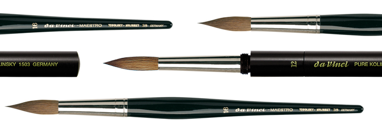 Da Vinci Maestro Brushes